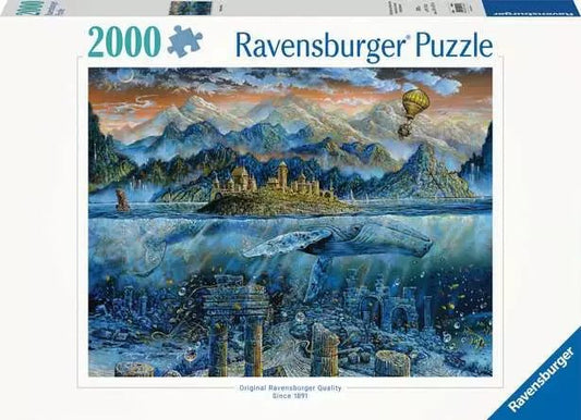 Ravensburger: Jigsaw Puzzle Wisdom Whale - 2000 Pieces Puzzle - GamesLand Canada