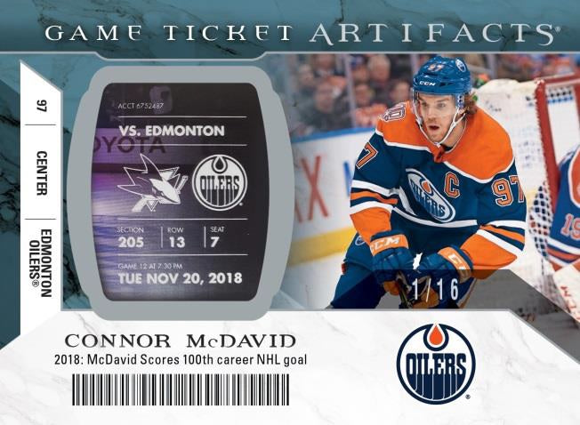 2022-23 Upper Deck Artifacts Hockey Hobby Box