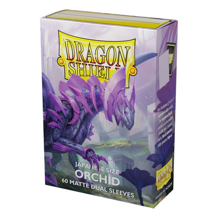 DRAGON SHIELD SLEEVES DUAL JAPANESE MATTE ORCHID