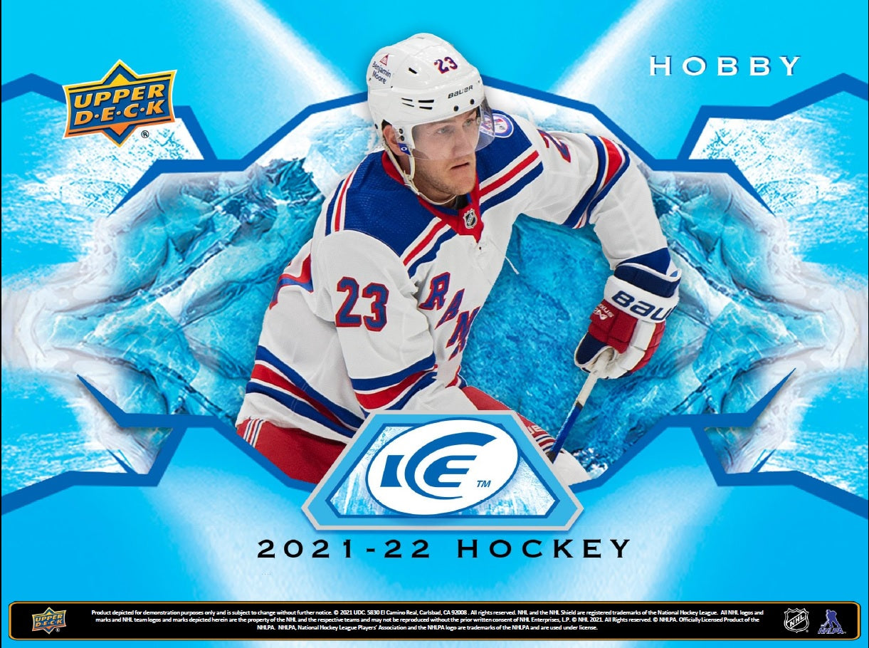 2021/22 Upper Deck Ice Hockey Hobby Box