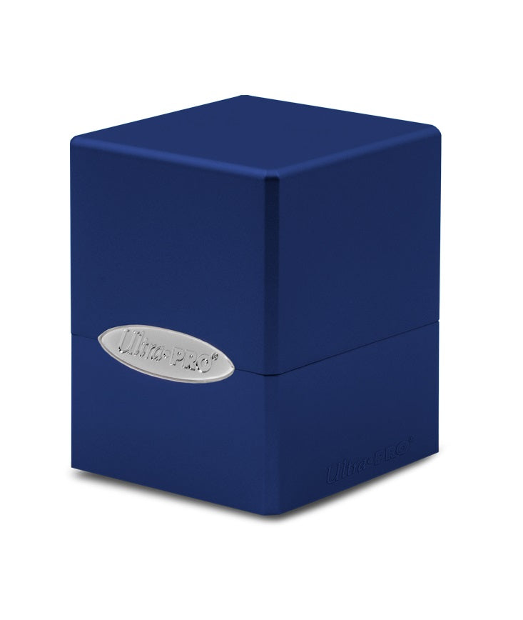 ULTRA PRO D-BOX SATIN CUBE PACIFIC BLUE