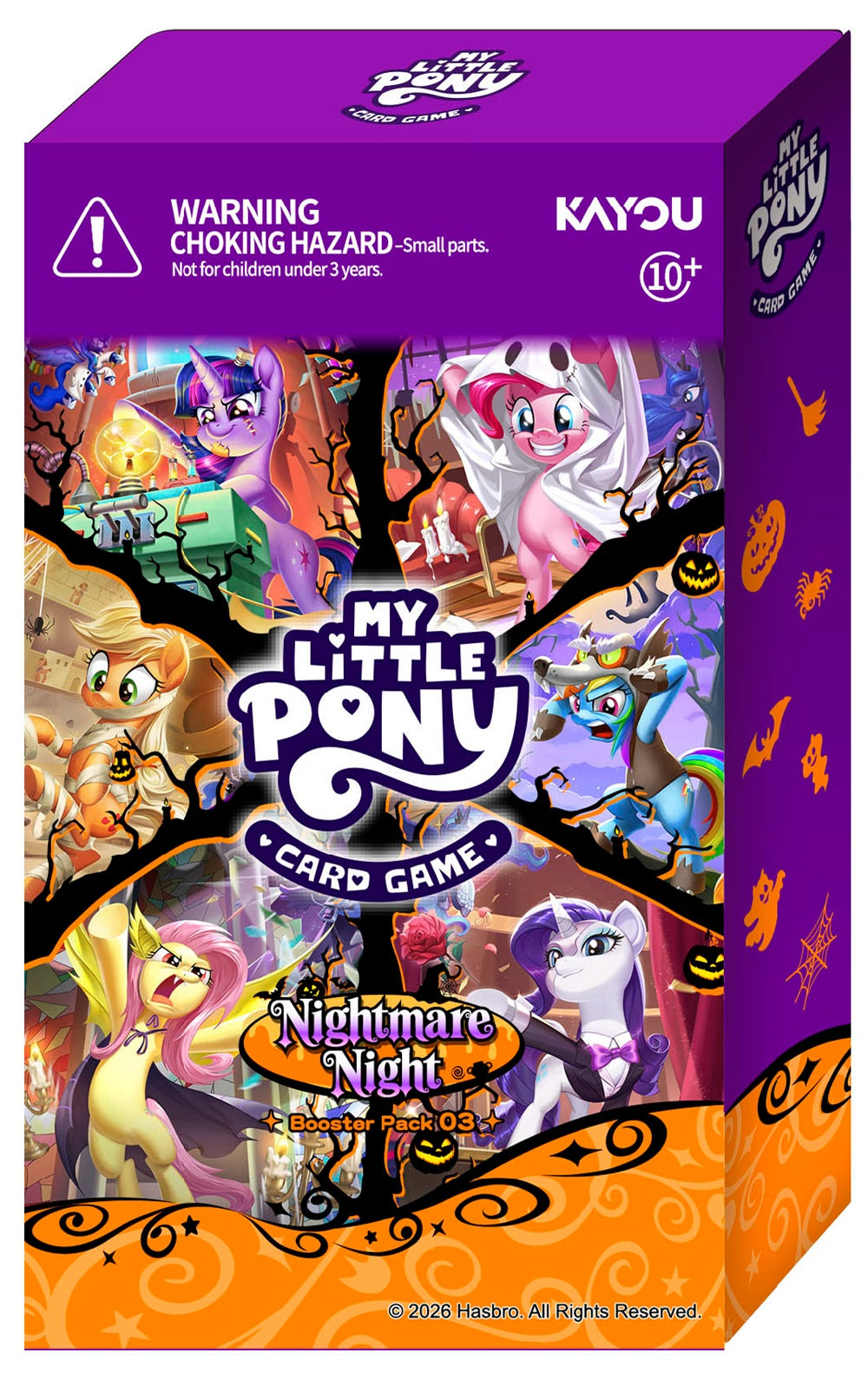 MY LITTLE PONY TCG BP3 NIGHTMARE NIGHT 5PK COLLECTOR BOX