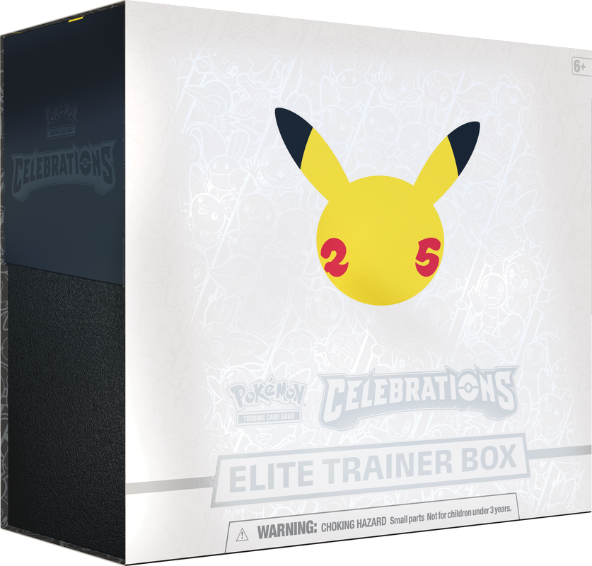 Pokemon TCG: Celebrations Elite Trainer Box 25th Anniversary