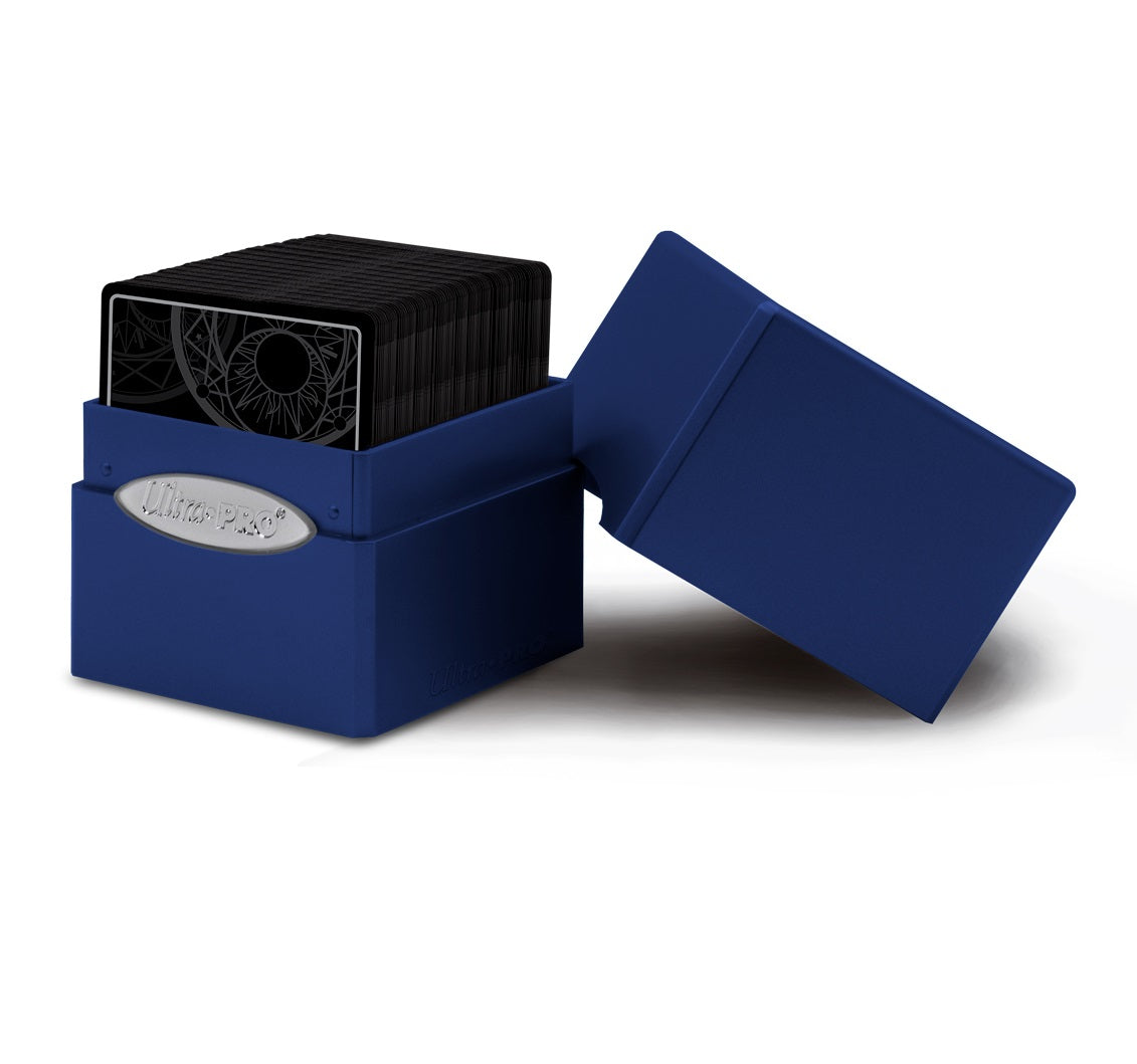 ULTRA PRO D-BOX SATIN CUBE PACIFIC BLUE