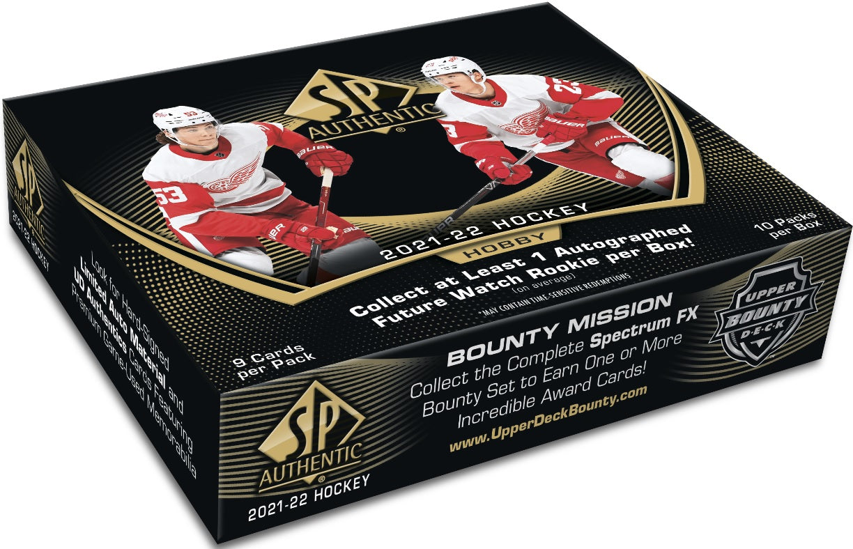 2021/22 Upper Deck SP Authentic Hockey Hobby Box