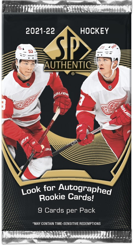 2021/22 Upper Deck SP Authentic Hockey Hobby Box