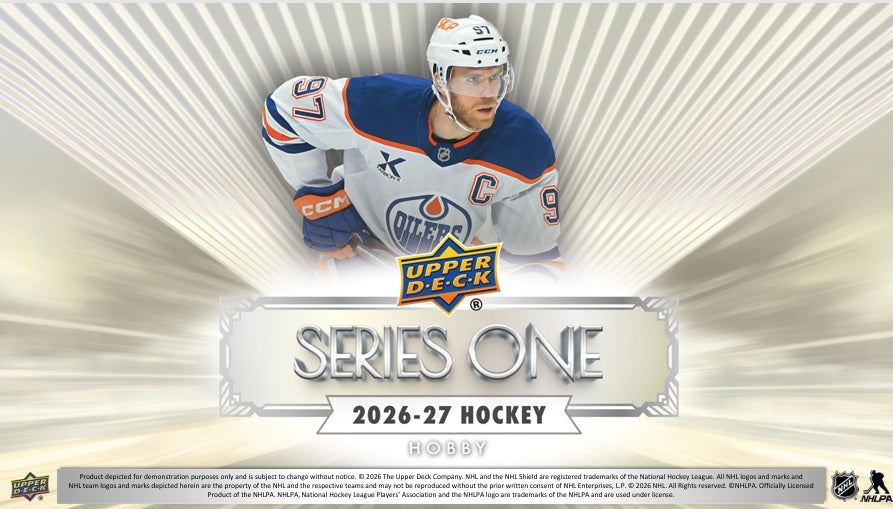 UPPER DECK SERIES 1 HOCKEY HOBBY BOX 2026-27