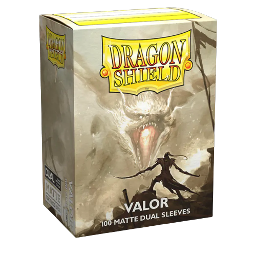 DRAGON SHIELD SLEEVES DUAL MATTE VALOR 100CT