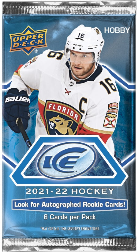 2021/22 Upper Deck Ice Hockey Hobby Box