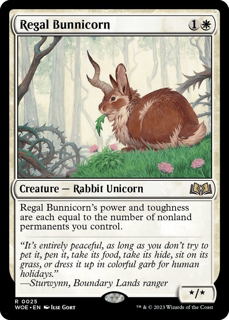 Regal Bunnicorn (25) (WOE) - GamesLand Canada
