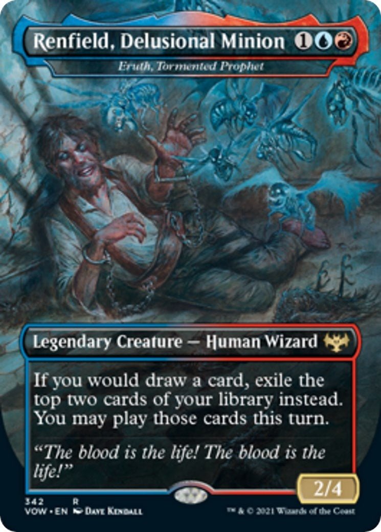 Renfield, Delusional Minion - Legendary Creature - Human Wizard (342) (Innistrad: Crimson Vow) (VOW) - GamesLand Canada