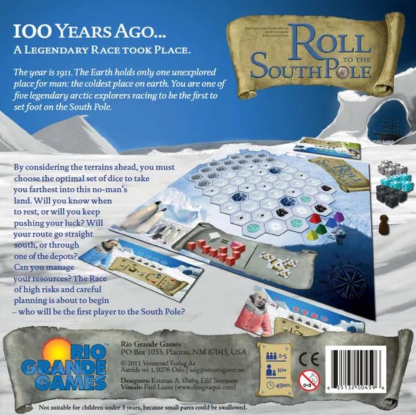 ROLL TO THE SOUTH POLE GAME - GamesLand Canada