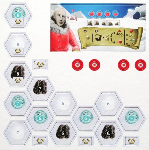 ROLL TO THE SOUTH POLE GAME - GamesLand Canada