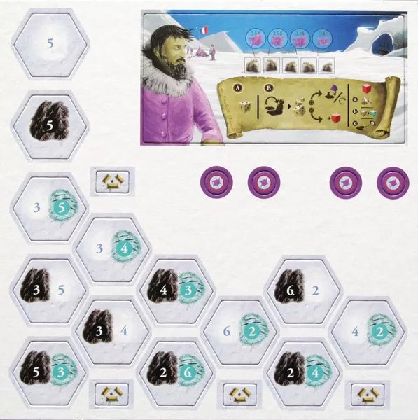 ROLL TO THE SOUTH POLE GAME - GamesLand Canada