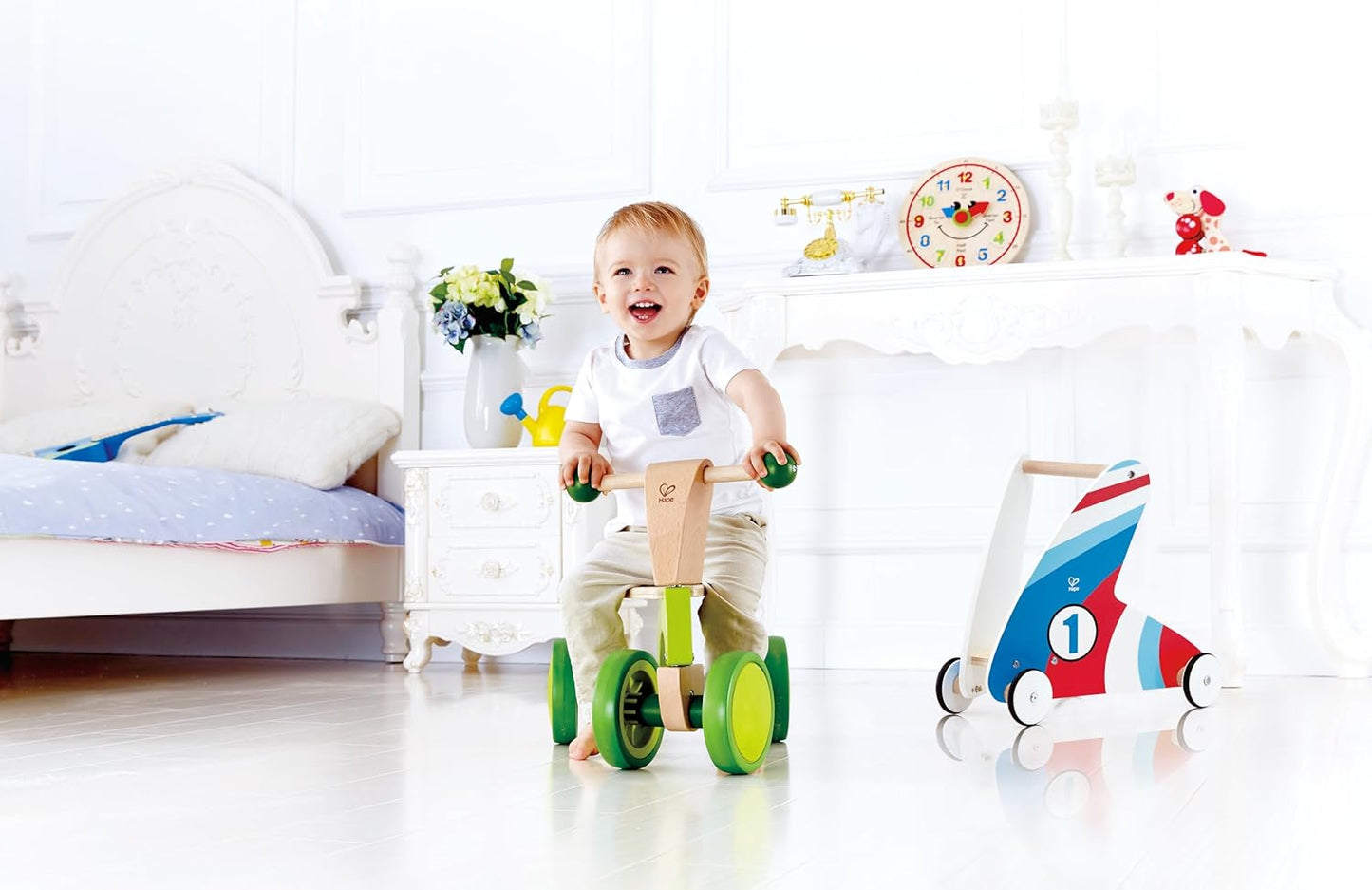 Scoot Around Ride On Wood Bike - GamesLand Canada