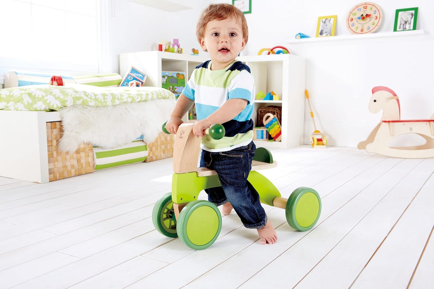 Scoot Around Ride On Wood Bike - GamesLand Canada