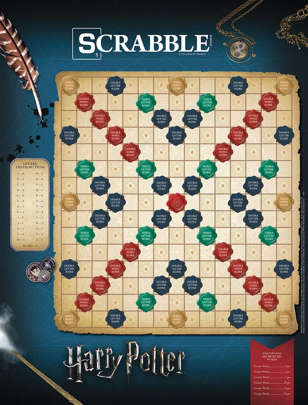 SCRABBLE WORLD OF HARRY POTTER - GamesLand Canada