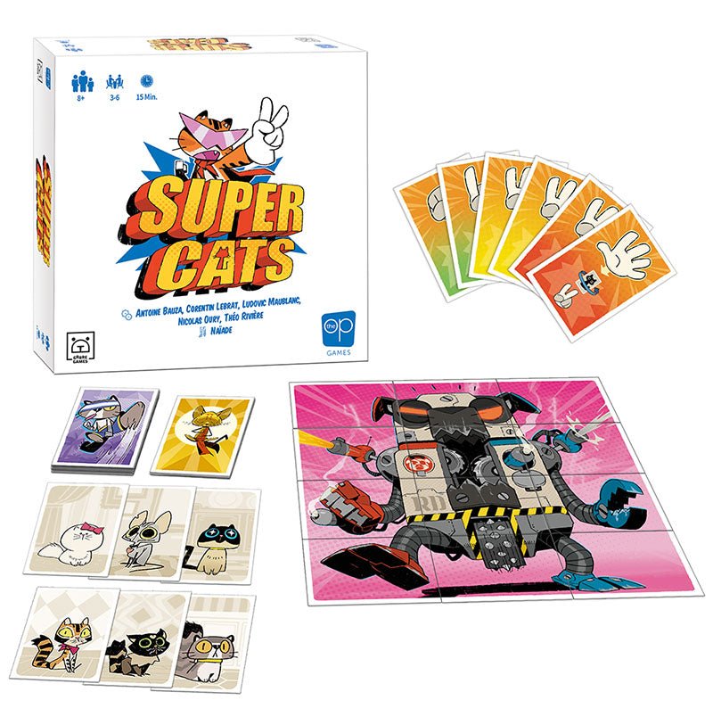 SUPER CATS CARD GAME - GamesLand Canada