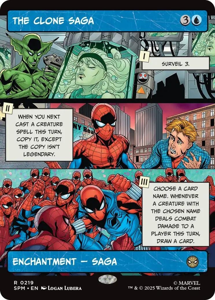The Clone Saga (Borderless) (219) (Marvel's Spider - Man) (SPM) - GamesLand Canada