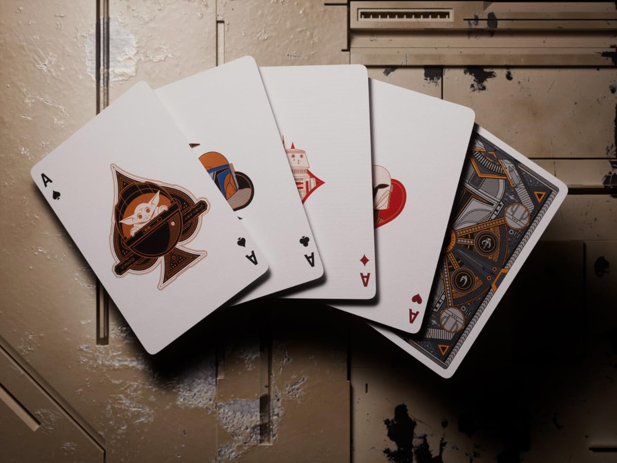 Theory 11 Mandalorian Playing Cards - GamesLand Canada