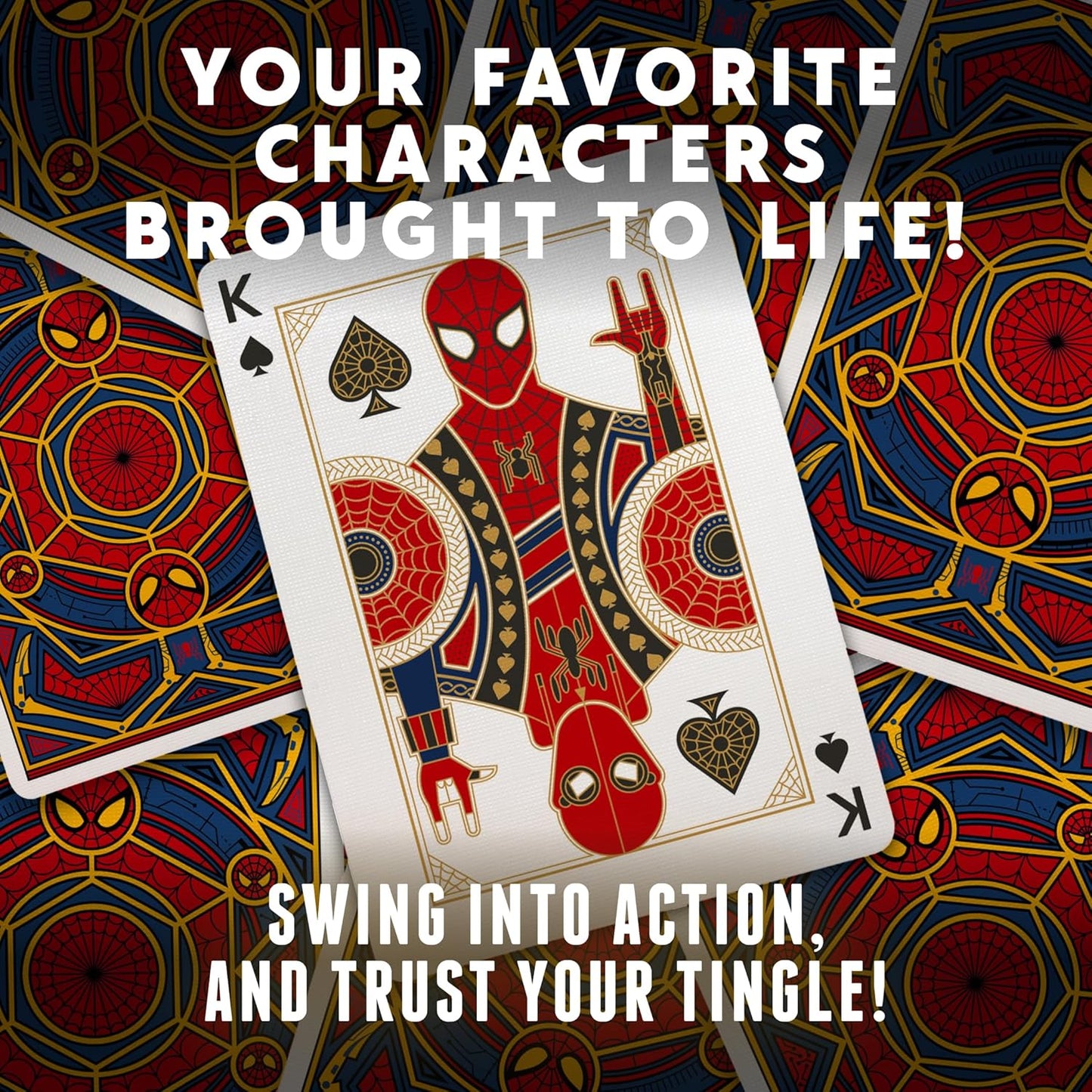 Theory 11 Spider - Man Playing Cards - GamesLand Canada