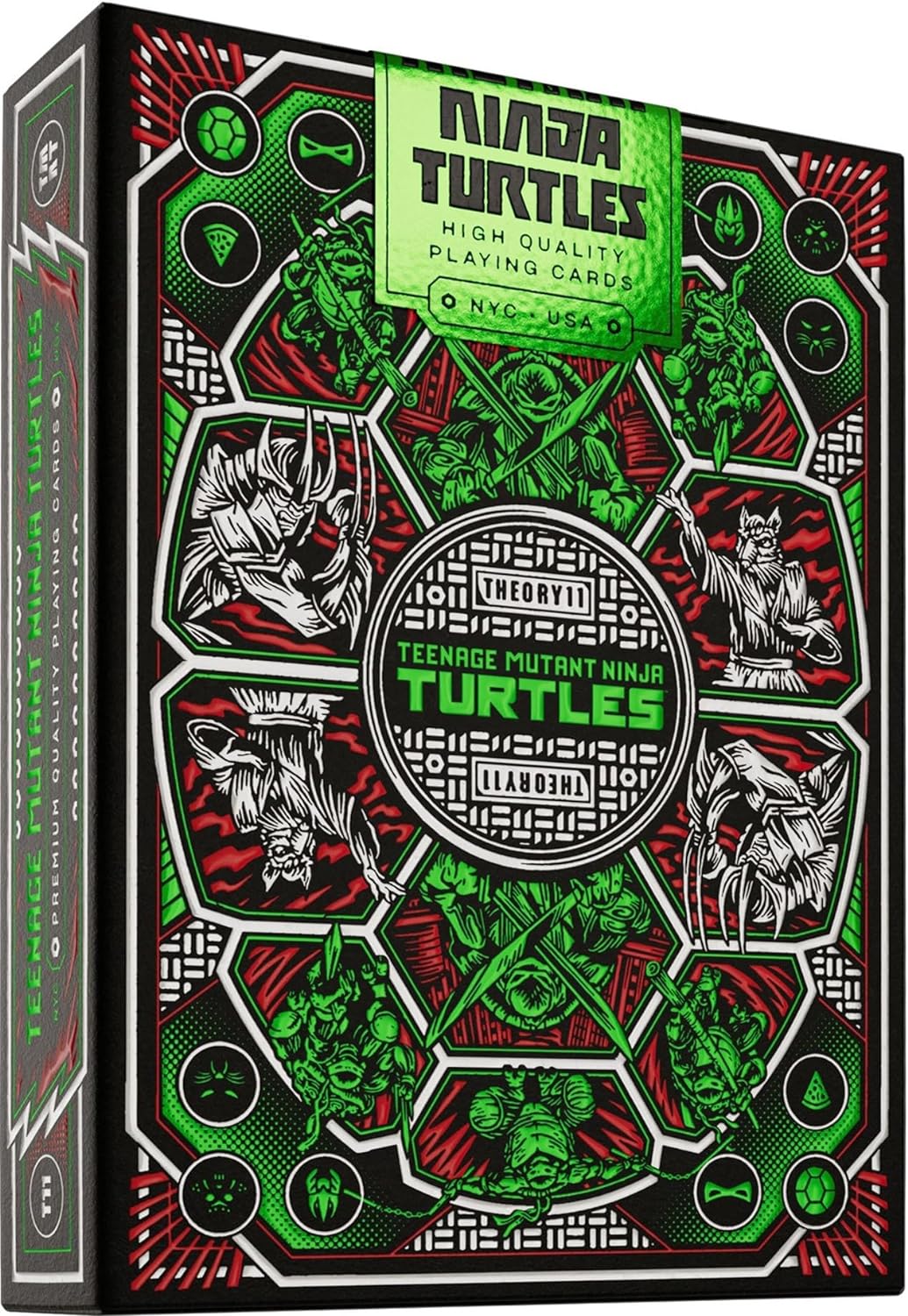 Theory 11 Teenage Mutant Ninja Turtles Playing Cards - GamesLand Canada