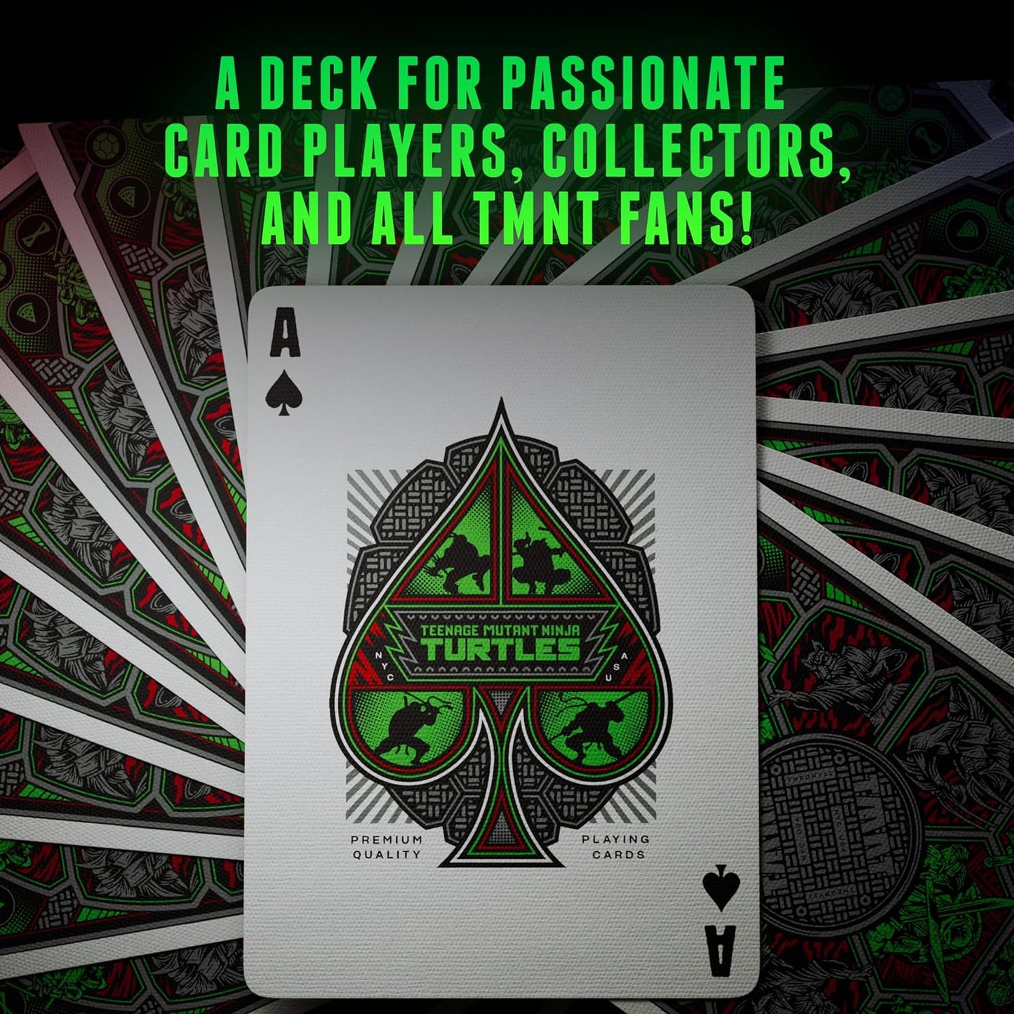 Theory 11 Teenage Mutant Ninja Turtles Playing Cards - GamesLand Canada
