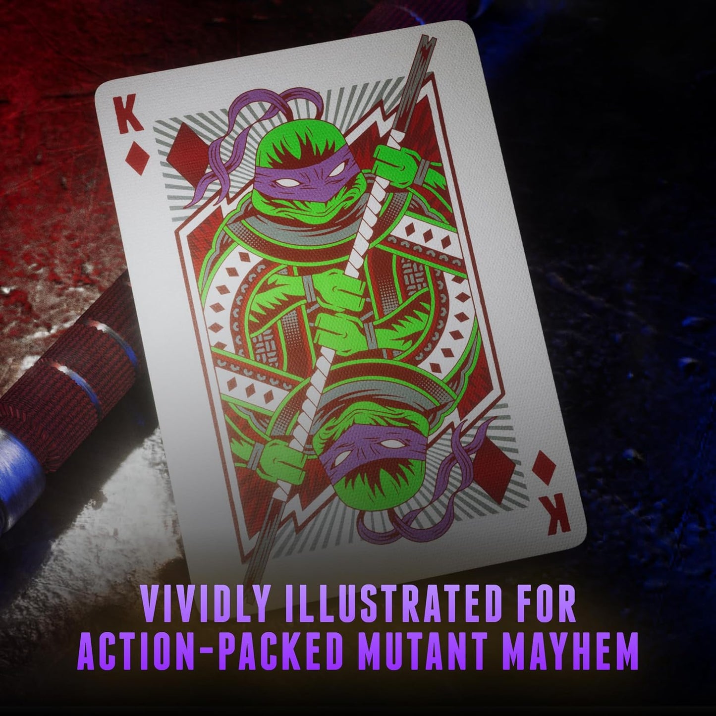 Theory 11 Teenage Mutant Ninja Turtles Playing Cards - GamesLand Canada