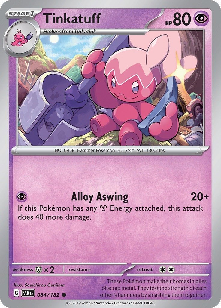 Tinkatuff (084/182) (SV04: Paradox Rift) (PAR) - GamesLand Canada