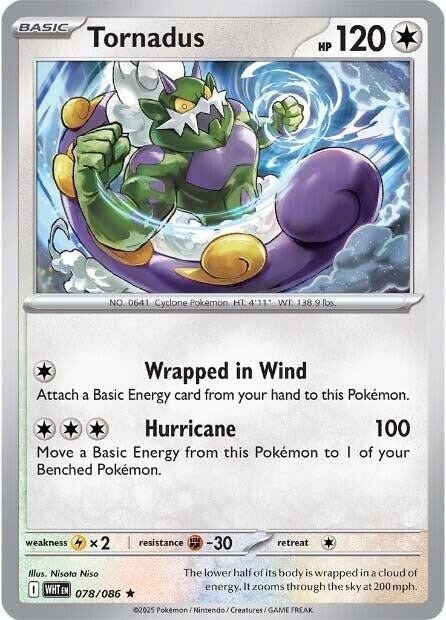 Tornadus (078/086) (SV: White Flare) (WHT) - GamesLand Canada