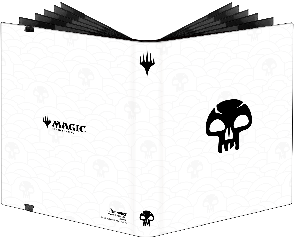 ULTRA PRO BINDER PRO 9PKT MTG MANA 8 SWAMP - GamesLand Canada