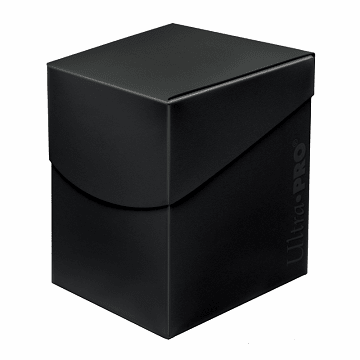 Ultra Pro D-BOX ECLIPSE JET BLACK 100+ DECK BOX - GamesLand Canada