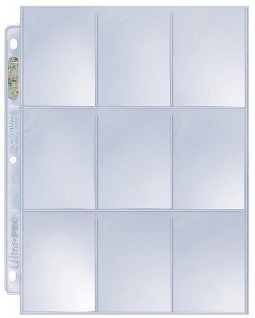 ULTRA PRO PAGE 9 POCKETS HOLOGRAM 100CT - GamesLand Canada