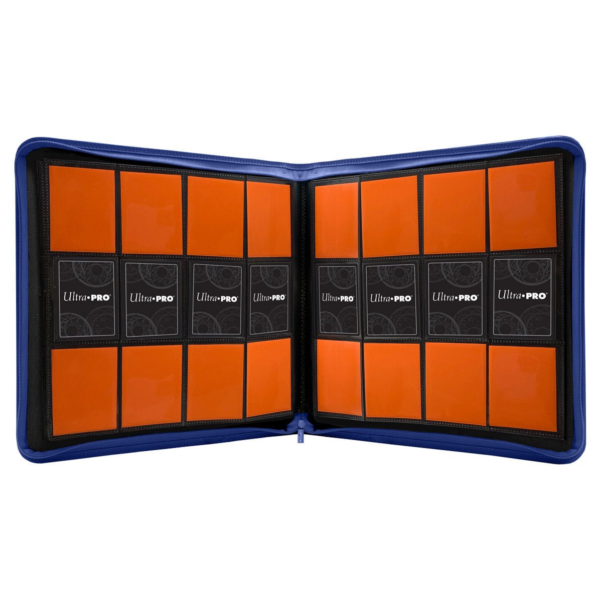 ULTRA PRO ZIP BINDER PRO 12PKT BLUE - GamesLand Canada