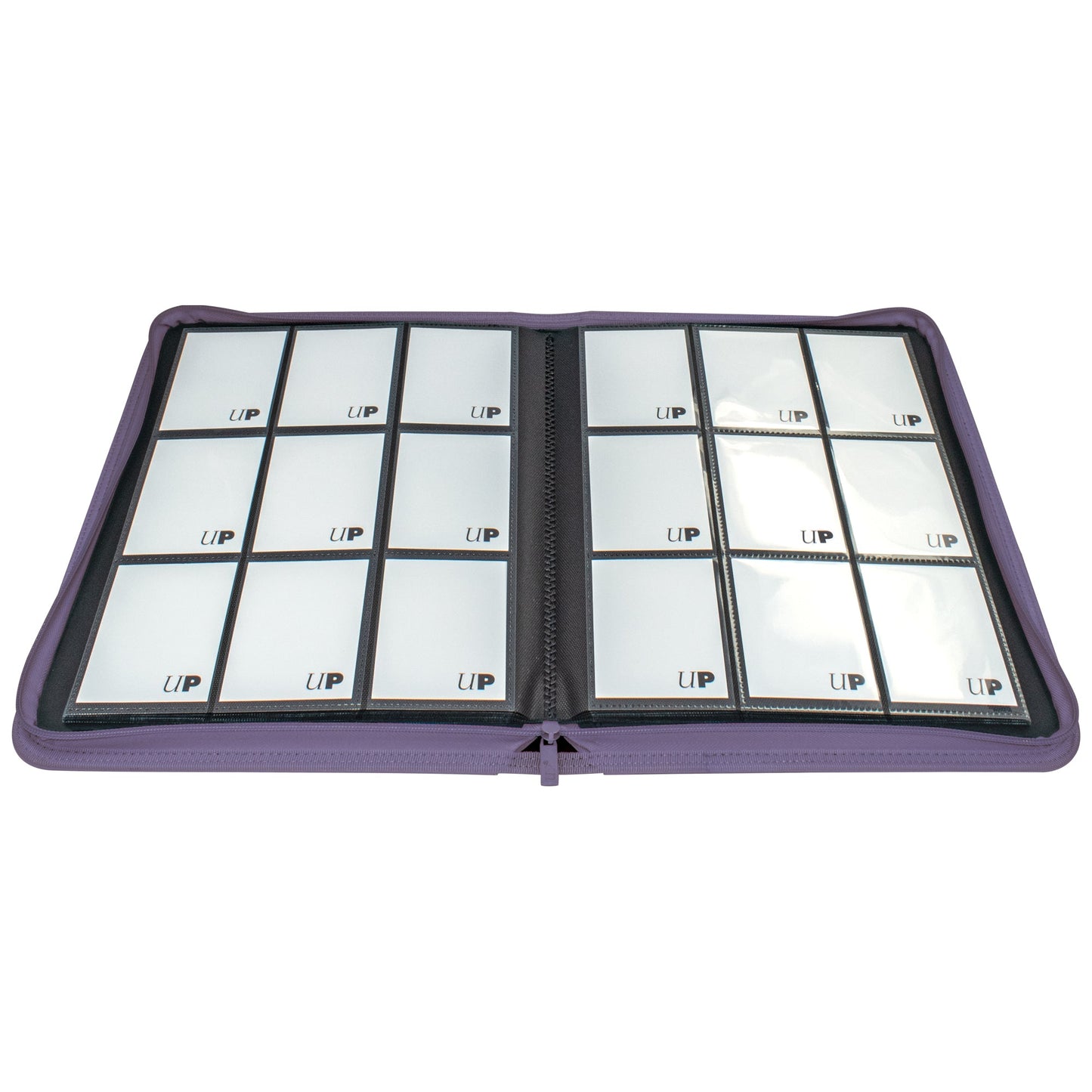 ULTRA PRO ZIP BINDER PRO VIVID 9PKT PURPLE - GamesLand Canada