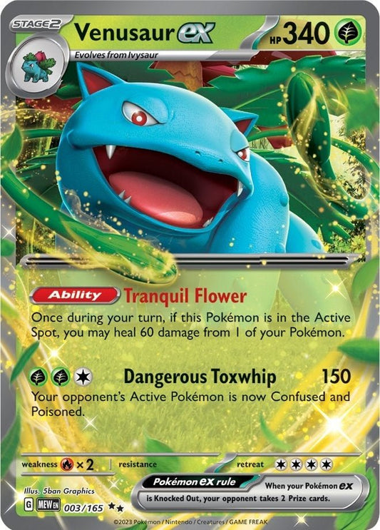 Venusaur ex (003/165) (MEW) - GamesLand Canada