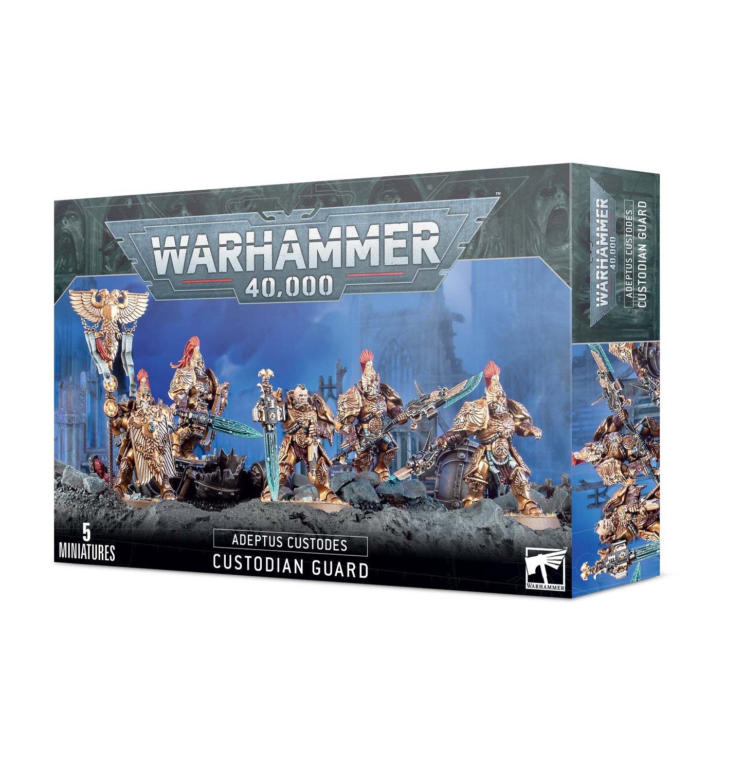 Warhammer 40000: ADEPTUS CUSTODES: CUSTODIAN GUARD - GamesLand Canada