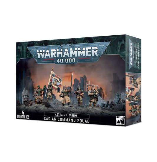 Warhammer 40000: ASTRA MILITARUM: CADIAN COMMAND SQUAD - GamesLand Canada
