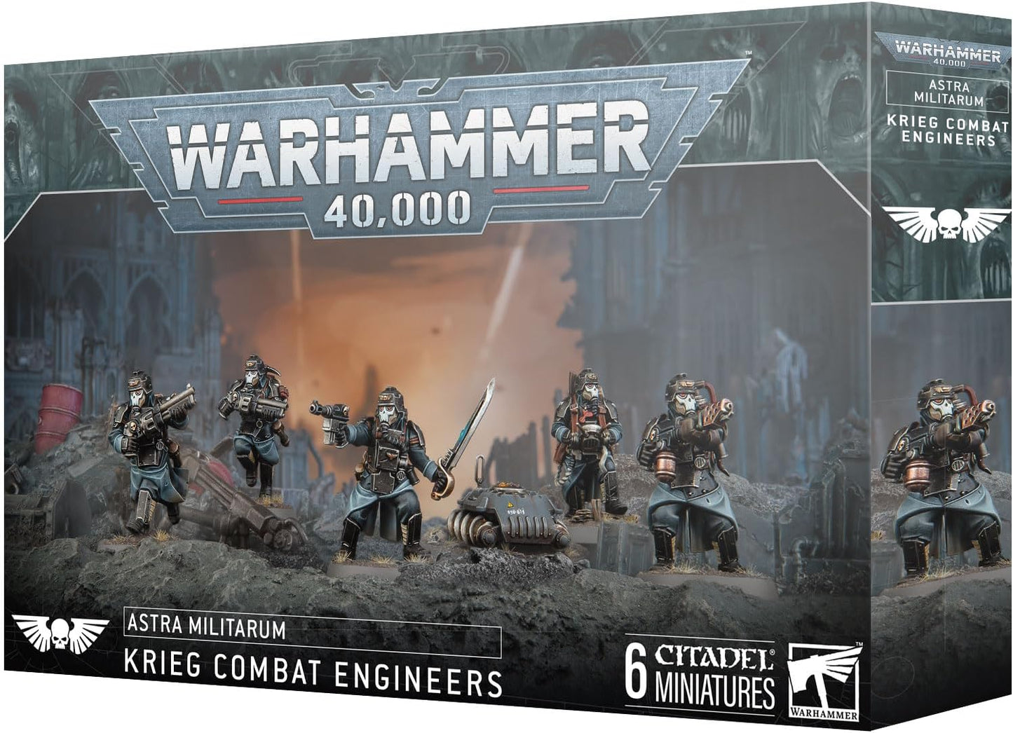 Warhammer 40,000: ASTRA MILITARUM: KRIEG COMBAT ENGINEERS - GamesLand Canada