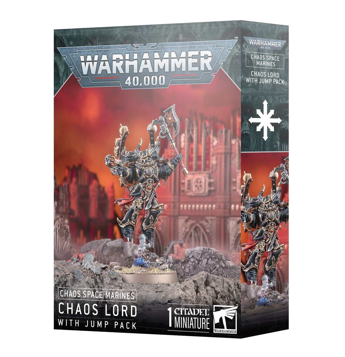 Warhammer 40,000: CHAOS SPACE MARINES: LORD WITH JUMP PACK - GamesLand Canada