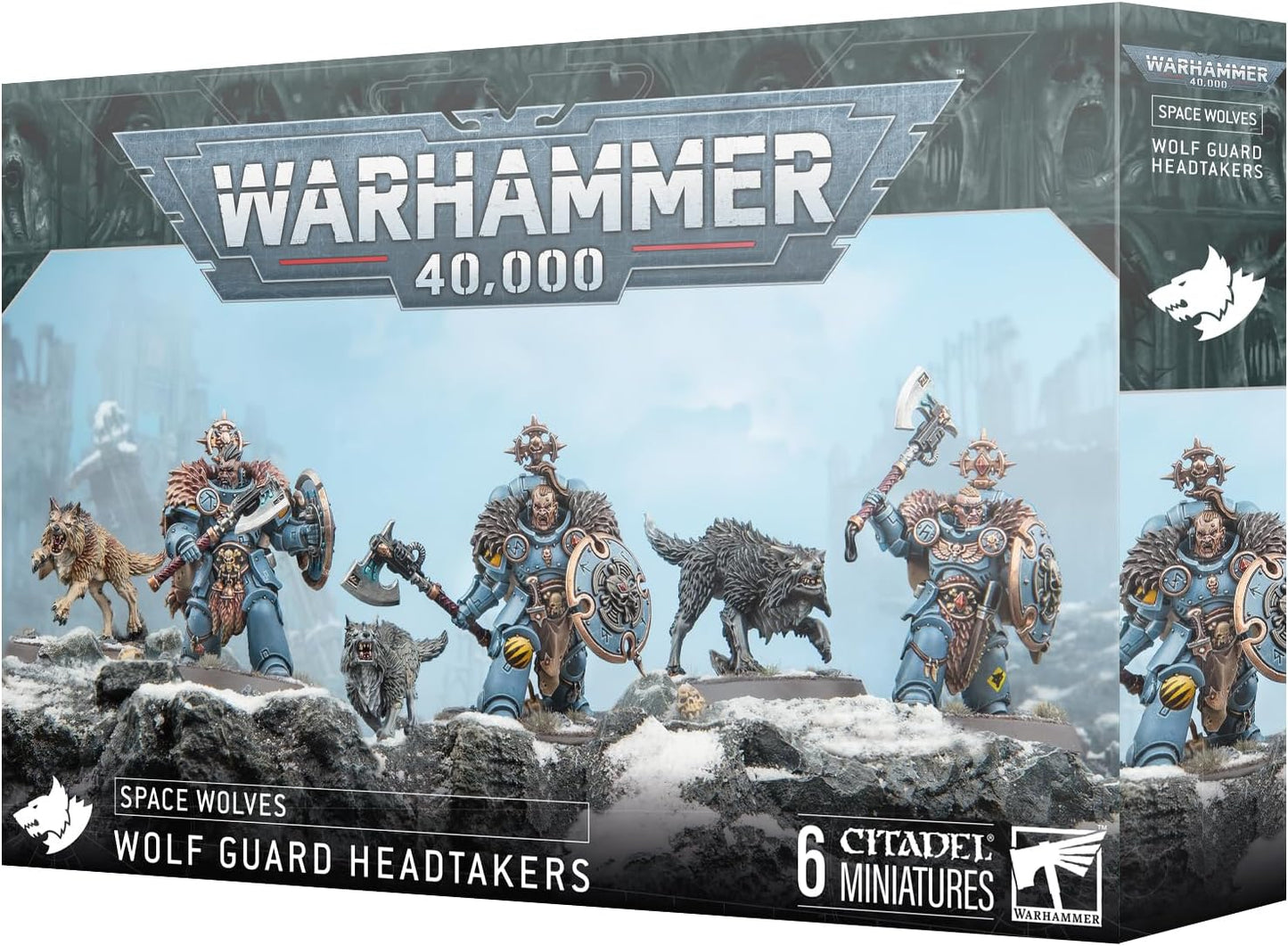 Warhammer 40,000: SPACE WOLVES: WOLF GUARD HEADTAKERS - GamesLand Canada