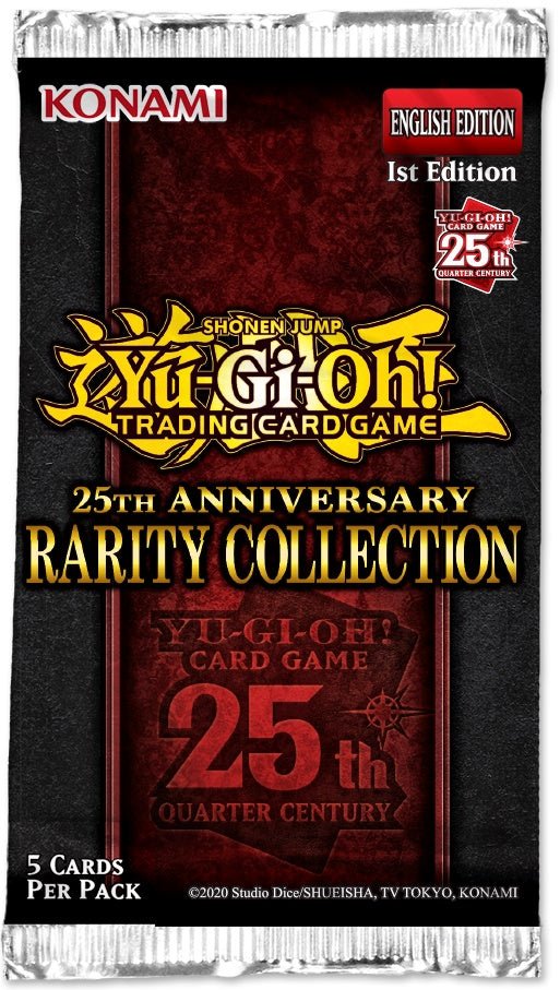Yu - Gi - Oh - 25th Anniversary Rarity Collection Booster Box - 1st Edition - GamesLand Canada