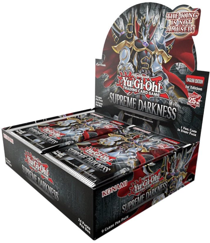 Yu - Gi - Oh - Supreme Darkness Booster Box - 1st Edition - GamesLand Canada