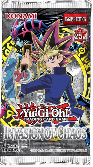 Yugioh - 25th Anniversary - Invasion of Chaos Booster Box - GamesLand Canada