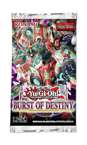 Yugioh - Burst of Destiny Booster Box - 1st Edition - GamesLand Canada