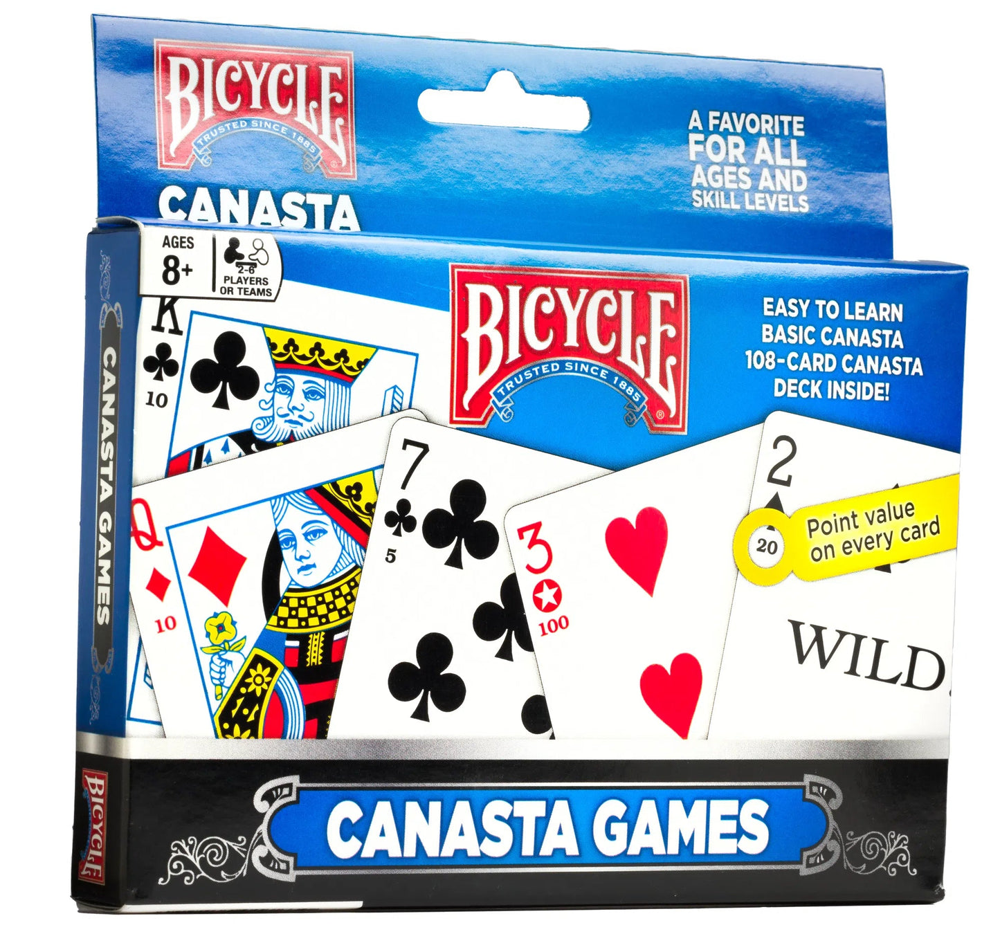 Bicycle Canasta Games Playing Cards - GamesLand Canada