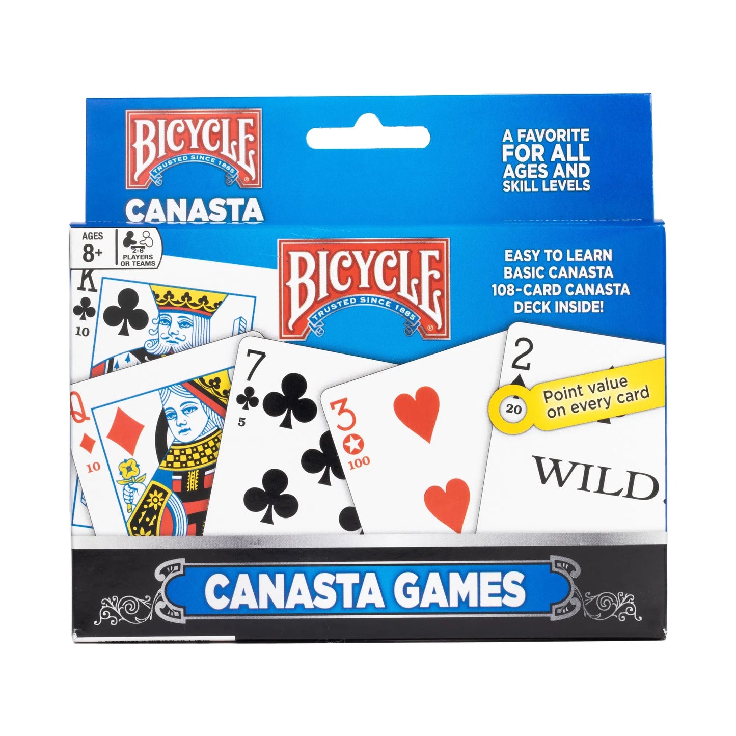 Bicycle Canasta Games Playing Cards - GamesLand Canada