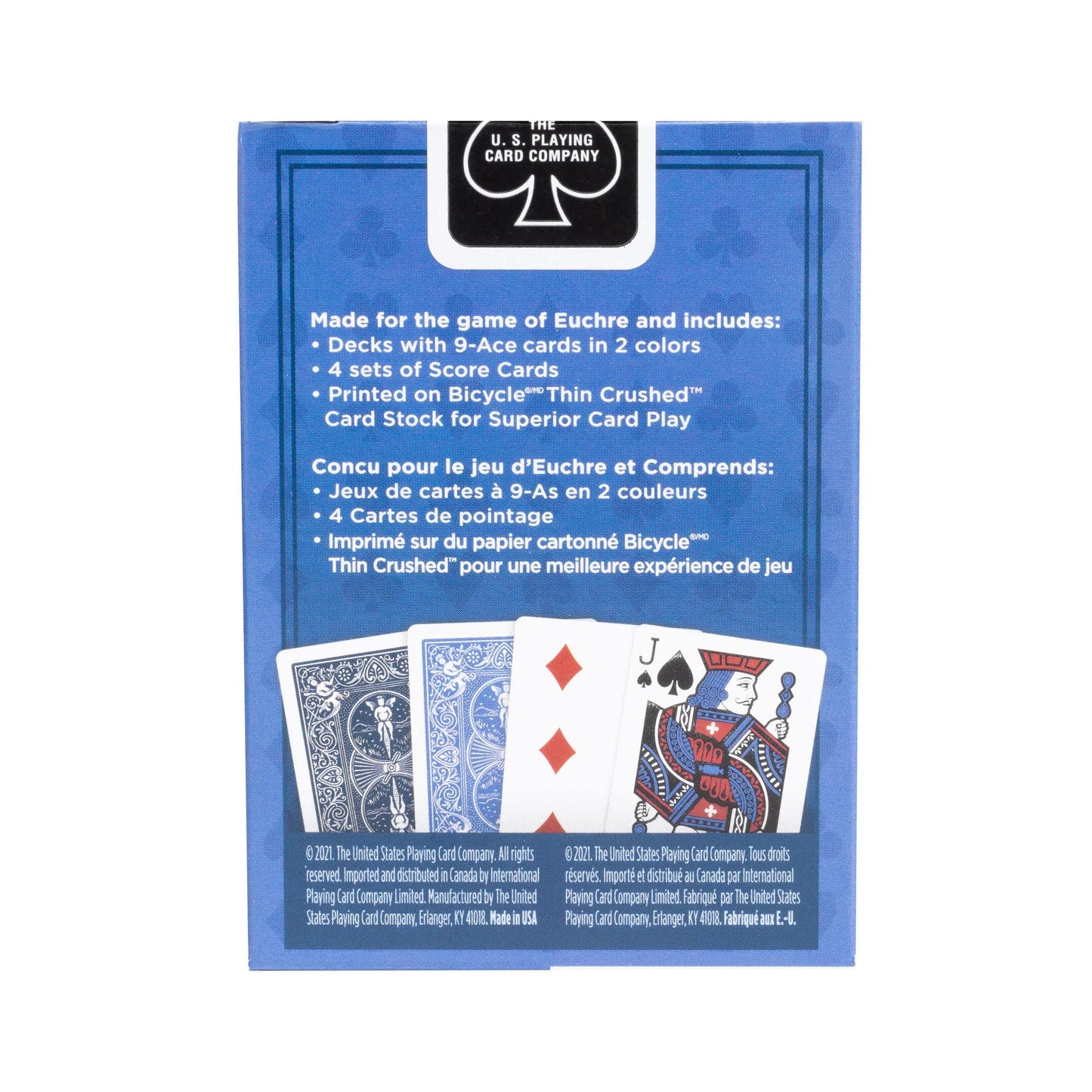 Bicycle Euchre Playing Card - GamesLand Canada