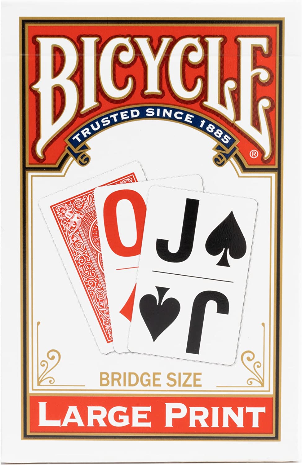 Bicycle Large Print Playing Cards - GamesLand Canada