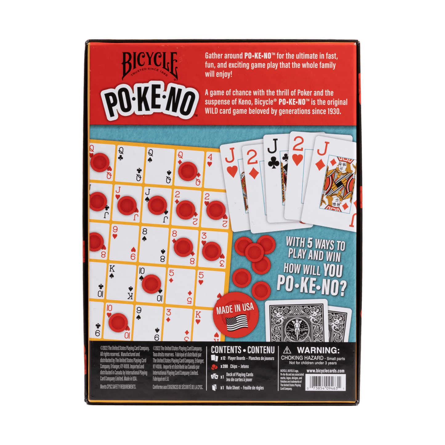 Bicycle Pokeno - 2022 - GamesLand Canada